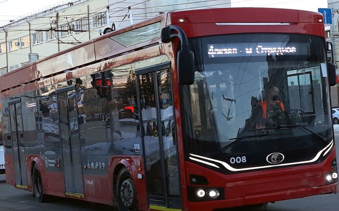 На три дня изменится движение троллейбусов по маршруту № 4.