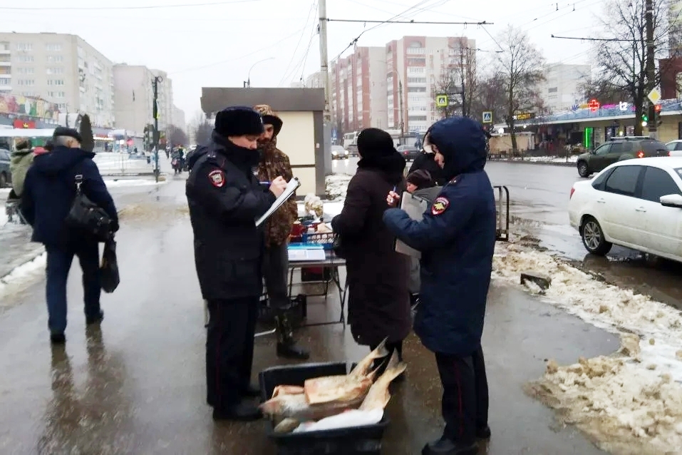 В Иванове прошли рейды по выявлению незаконной уличной торговли.