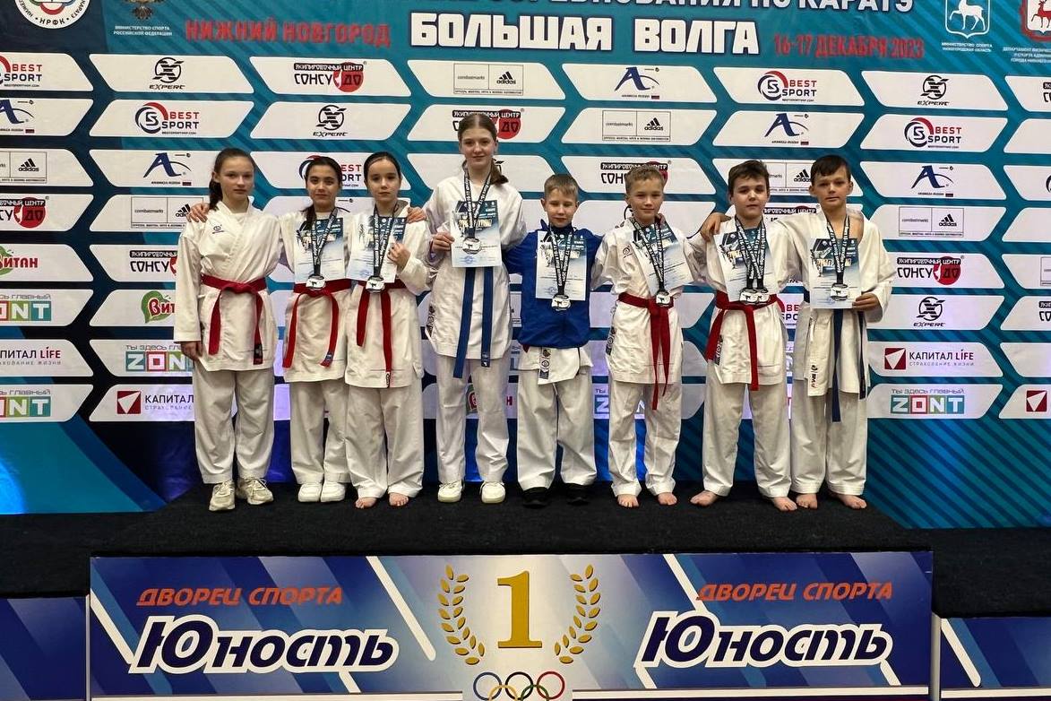 Юные ивановские спортсмены стали призерами Всероссийского турнира по каратэ &quot;Большая Волга&quot;.