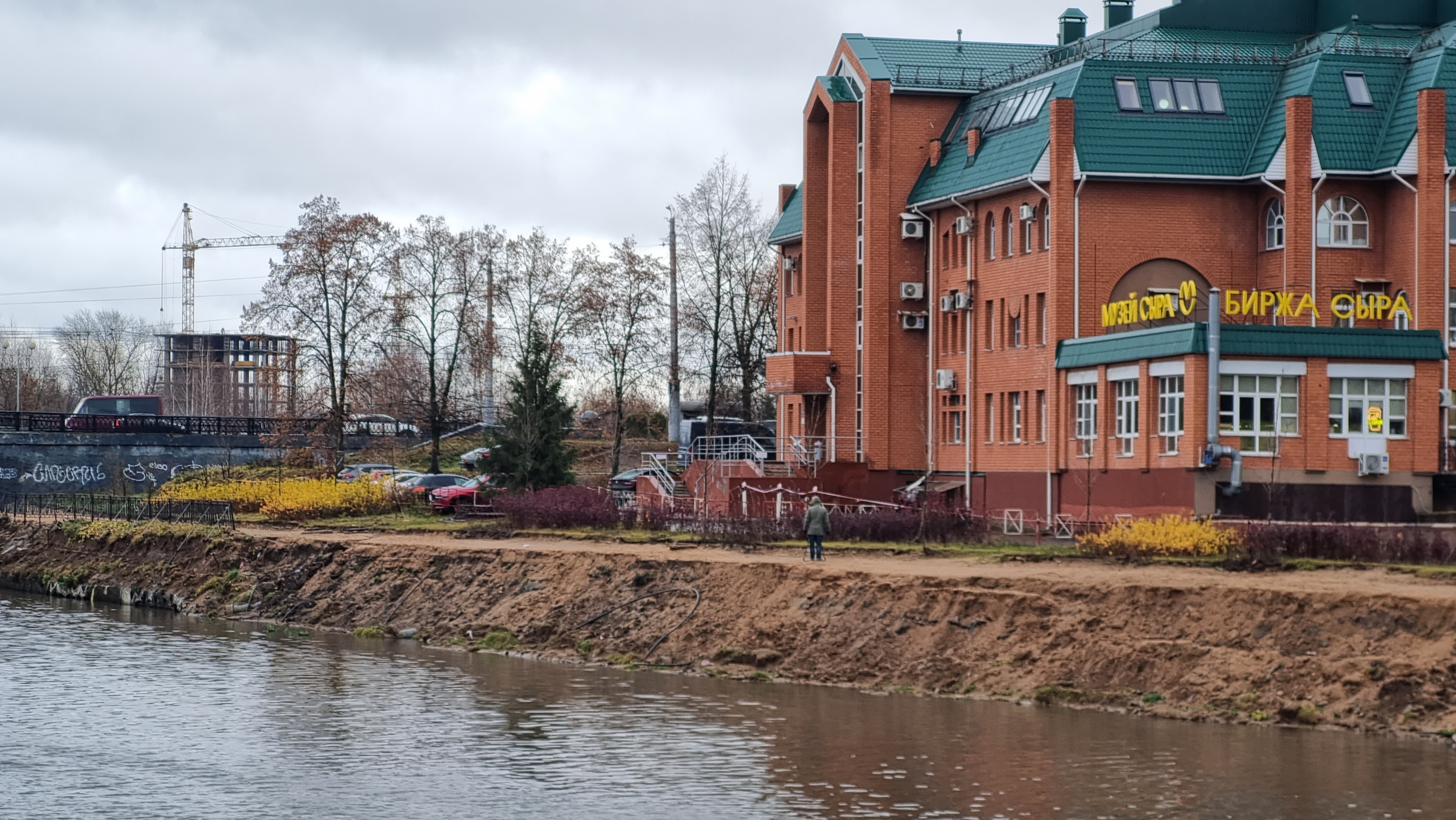 23 ноября начнется восстановление на набережной в районе Соковского моста.