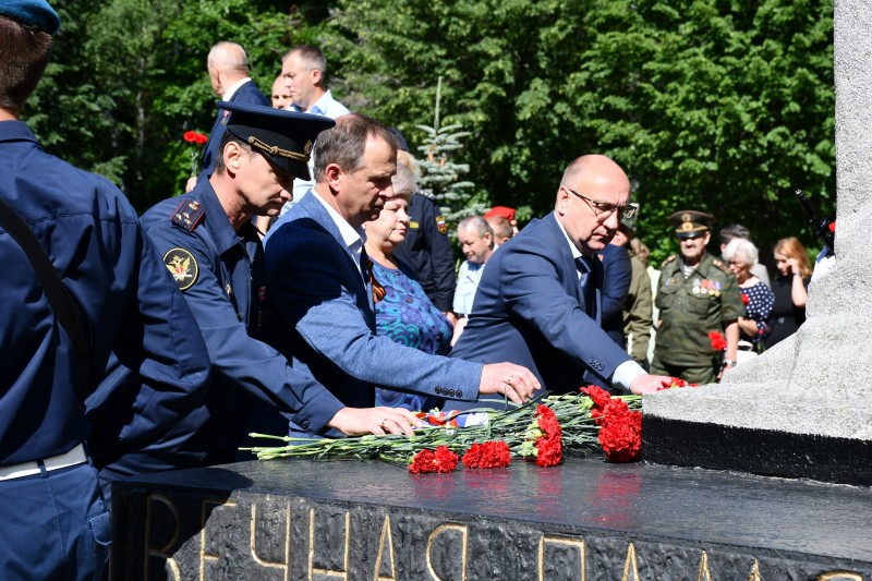 В областном центре почтили память погибших в годы Великой Отечественной войны.