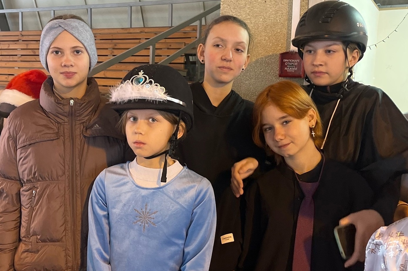 Ивановские наездники приняли участие в новогодних костюмированных стартах.