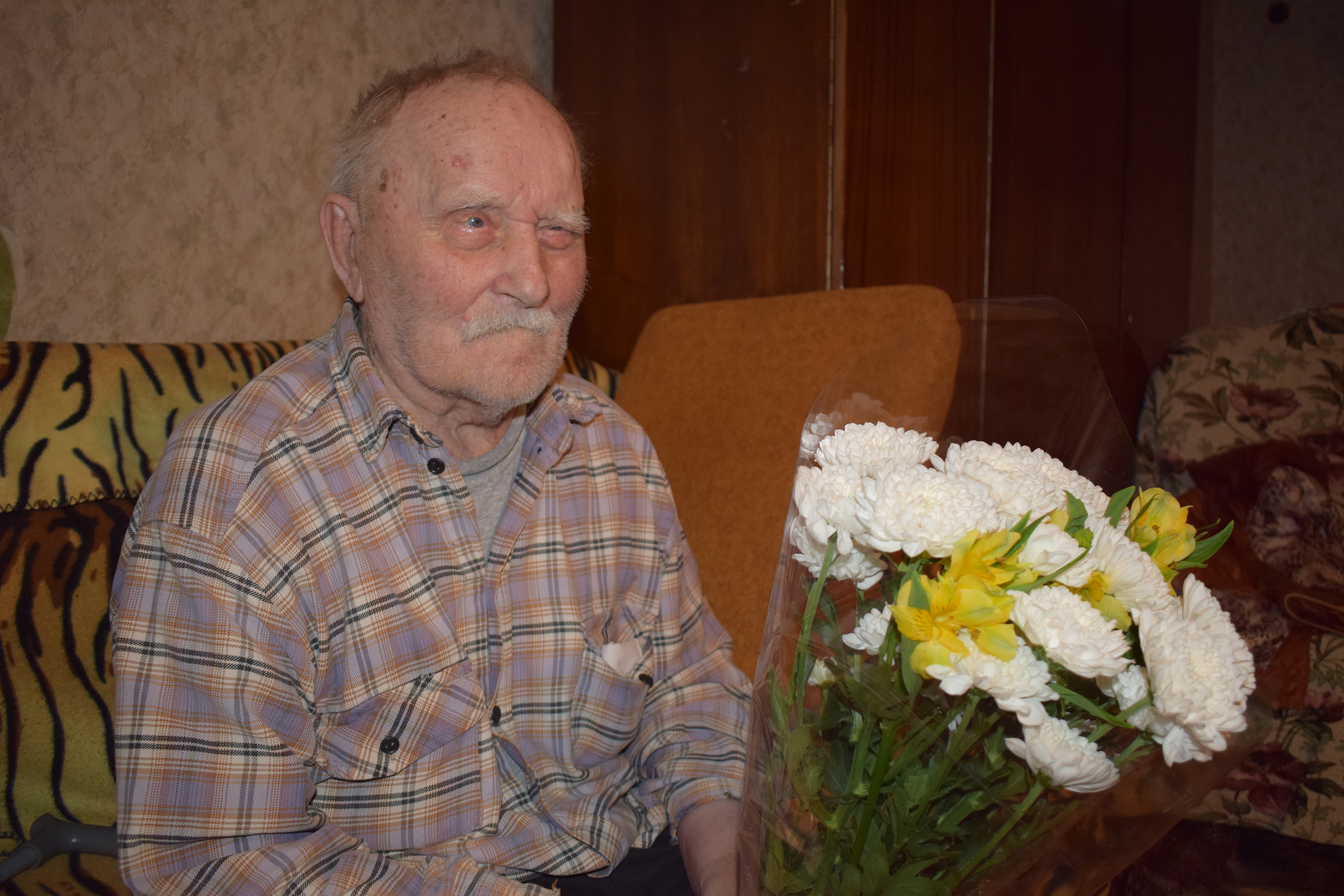 Вековой юбилей отмечает участник Великой Отечественной войны Яков Федорович Кириллов.