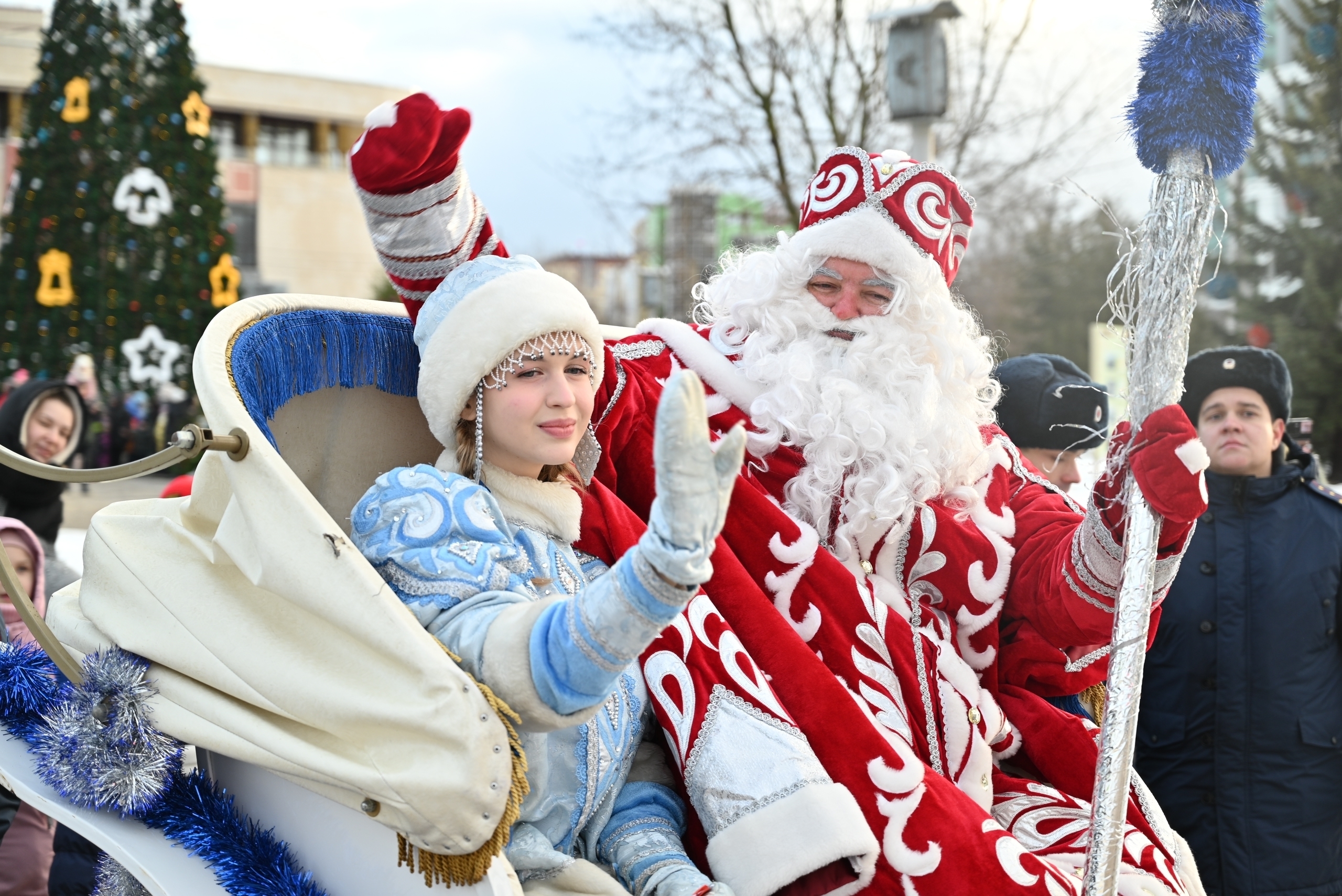 Дед Мороз и Снегурочка приедут в Иваново в субботу 20 декабря.