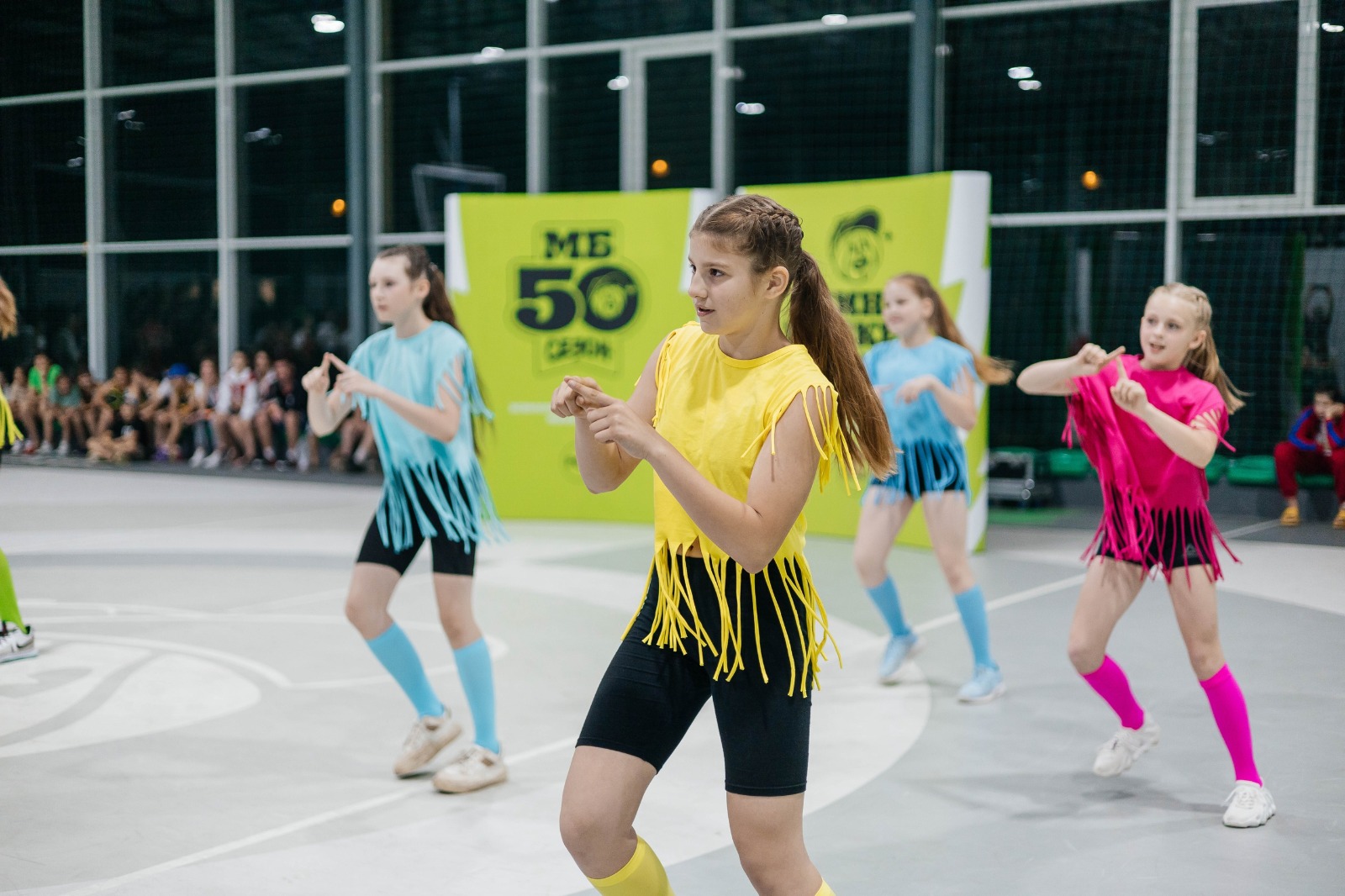 Воспитанницы ивановской спортивной школы №4 выступили на всероссийском фестивале «Минибаскет».
