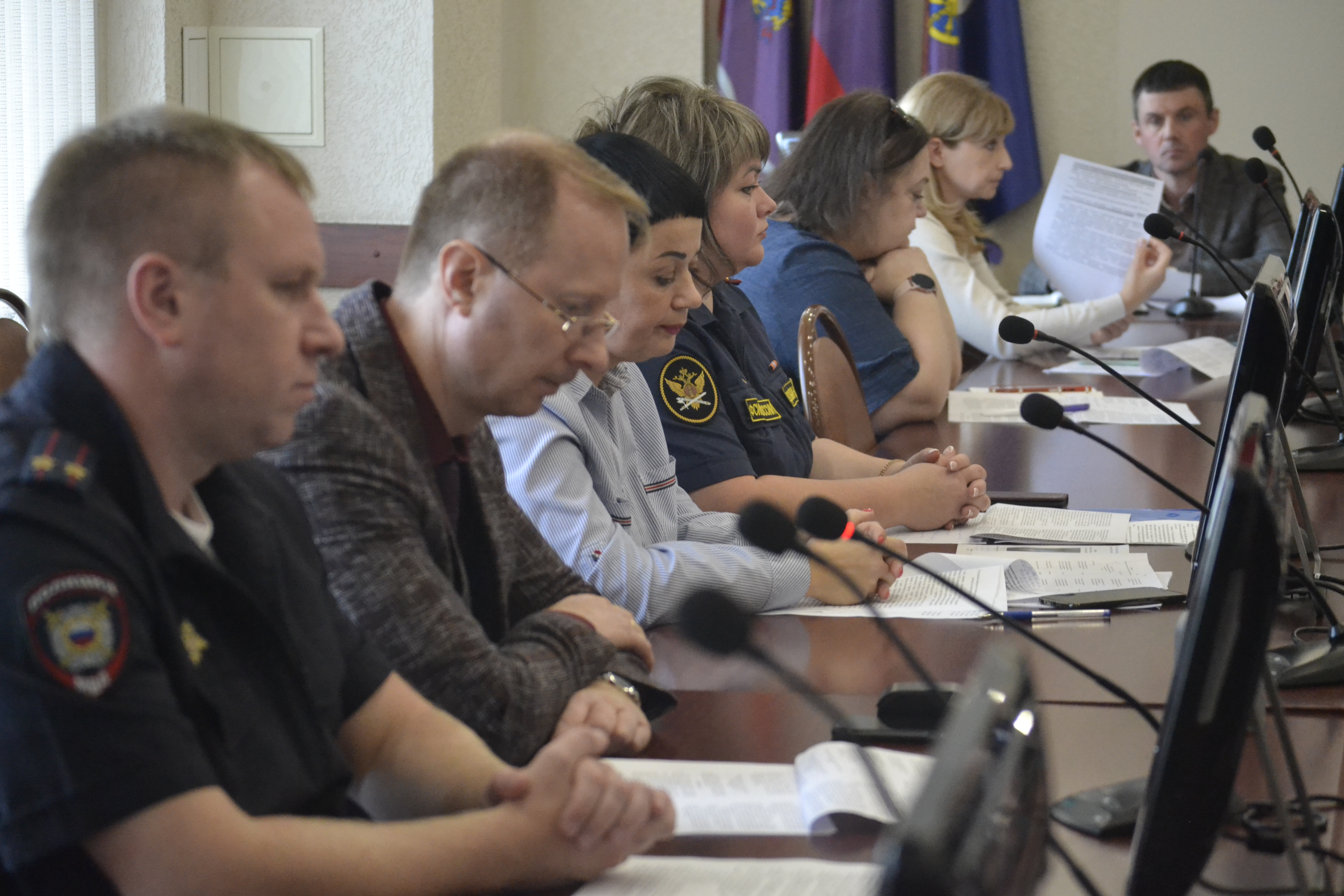 Состоялось очередное заседание муниципальной антинаркотической комиссии.