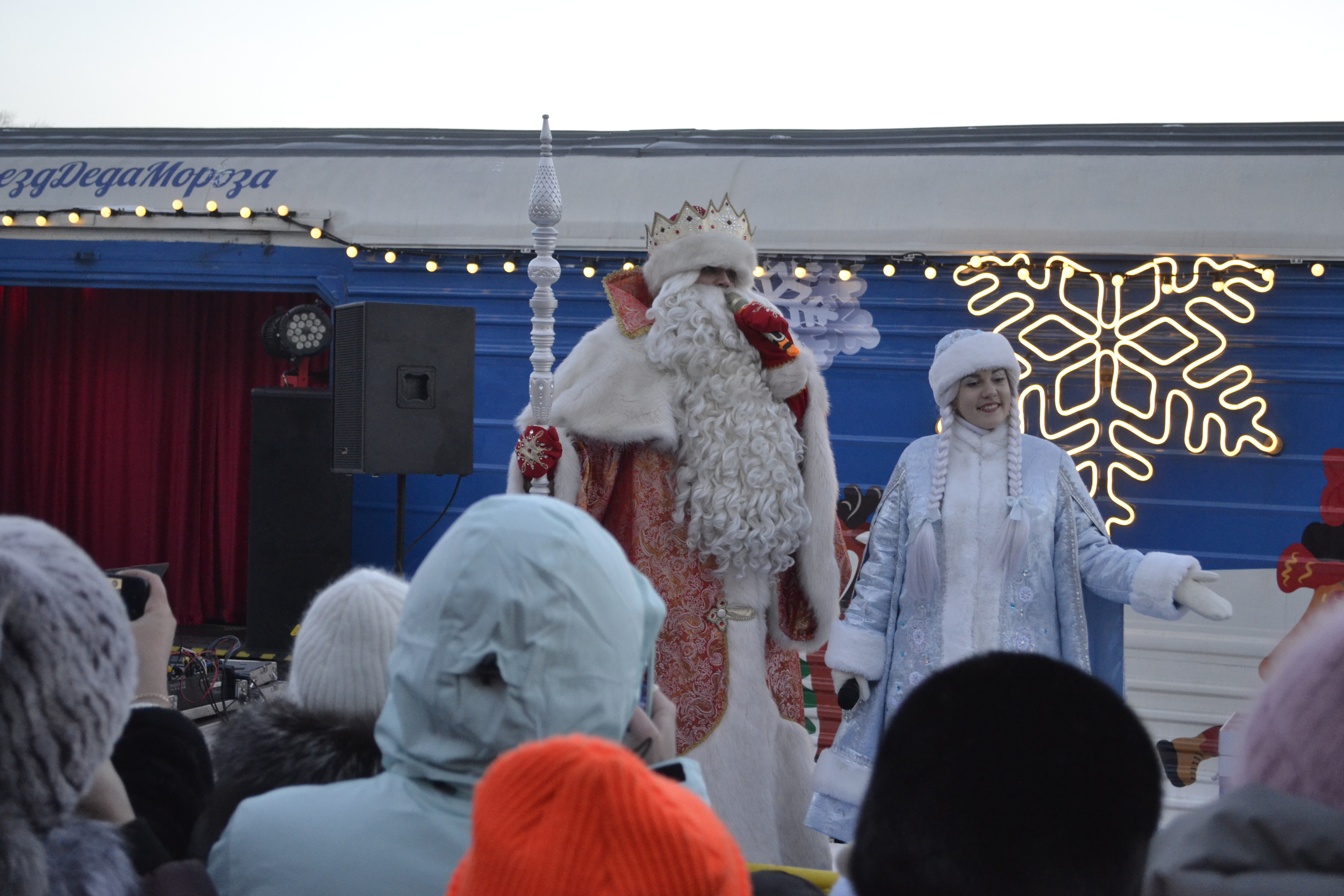 Дед Мороз из Великого Устюга посетил Иваново.