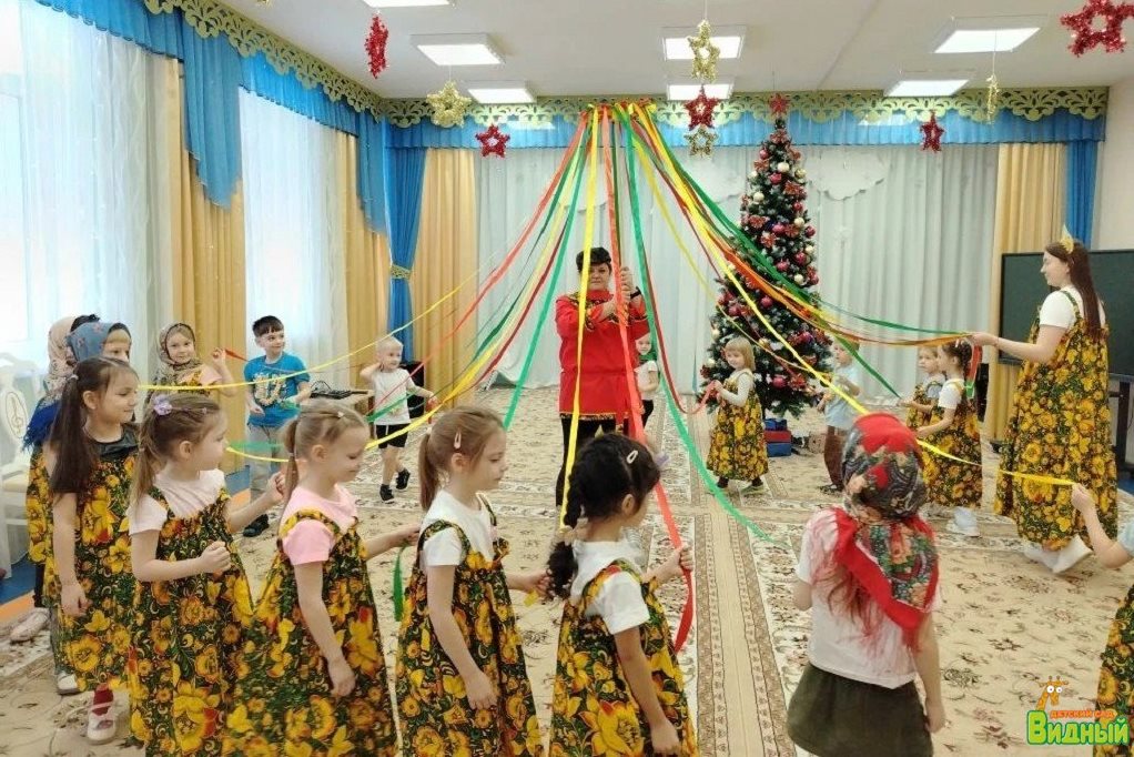 Ивановских дошколят познакомили со святочными традициями.