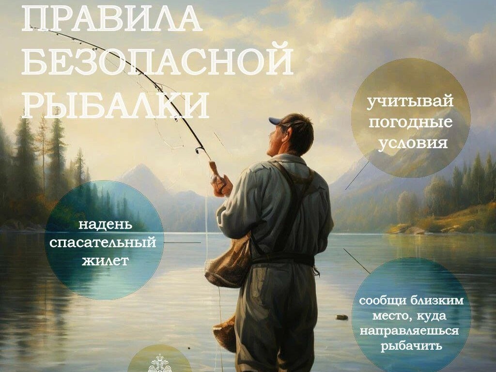 О правилах безопасной рыбалки.