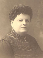 Надежда Харлампиевна Бурылина (урожденная Куваева) (1851-1921).