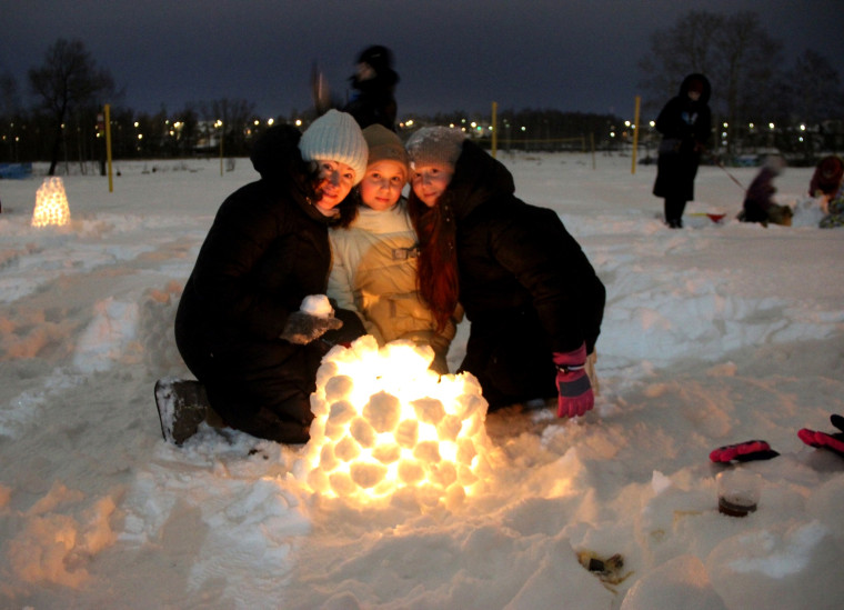 Ивановцев приглашают на праздник снежных фонарей.