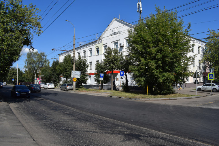 Завершается ремонт улицы Постышева.