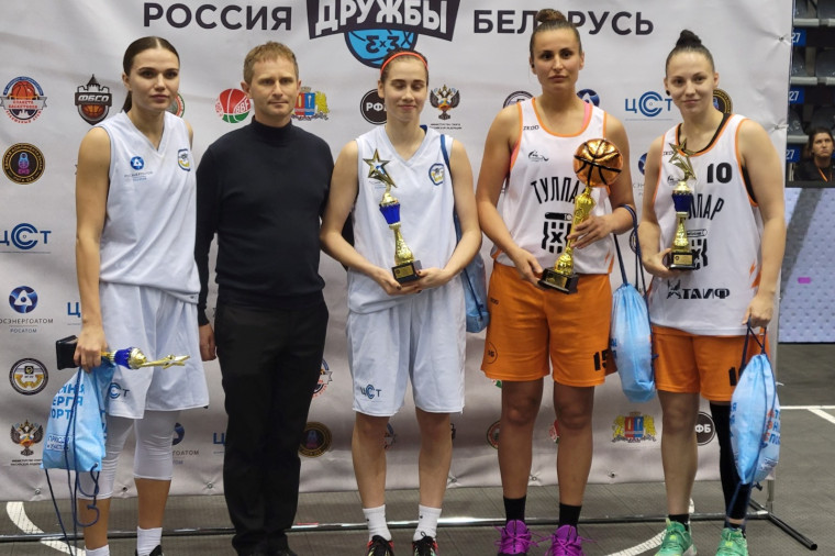 Ивановские баскетболистки завоевали серебро на этапе «Лиги Дружбы Россия-Беларусь».