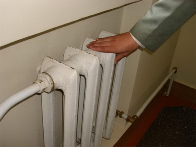 95%  жилья подключено к теплу.