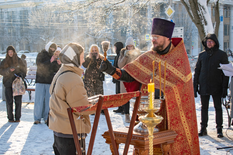 В День святой Татианы в Иванове состоялся праздничный молебен.
