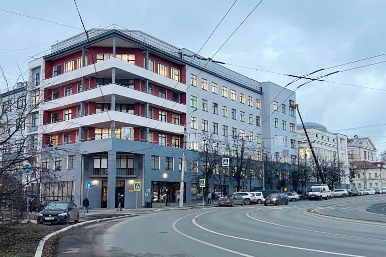 Завершен очередной этап реставрации здания бывшей гостиницы "Центральная".