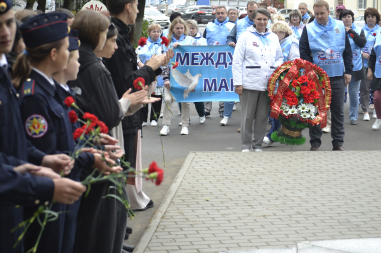 Иваново посетила делегация Марша Мира.