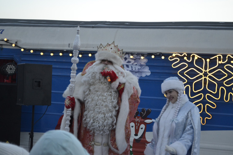 Дед Мороз из Великого Устюга посетил Иваново.