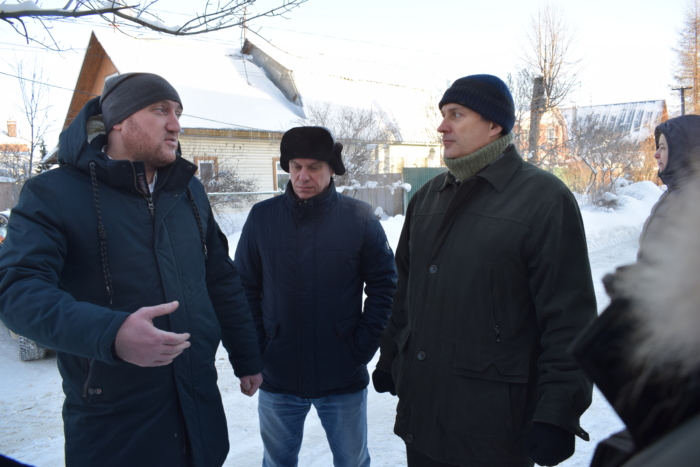 В Иванове продолжается обсуждение с активистами ТОСов вопросов уборки частного сектора от снега.