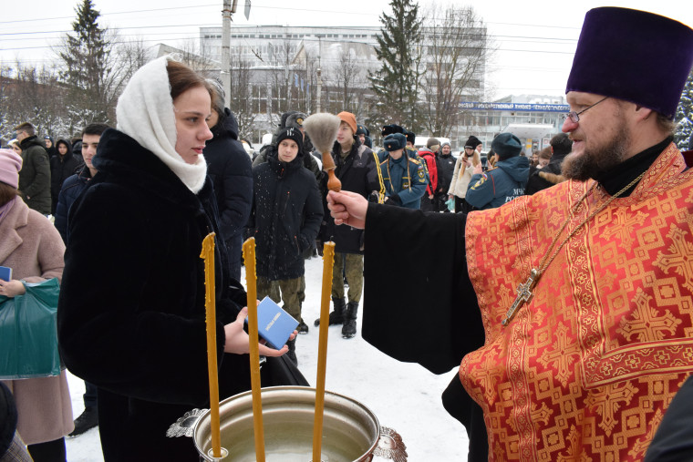 В День святой Татианы в Иванове состоялся праздничный молебен.