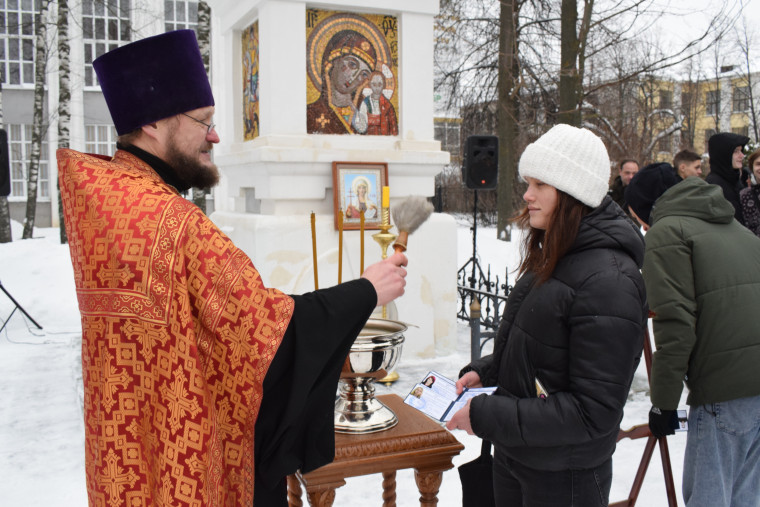 В День святой Татианы в Иванове состоялся праздничный молебен.