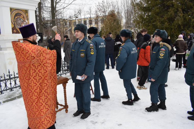 В День святой Татианы в Иванове состоялся праздничный молебен.