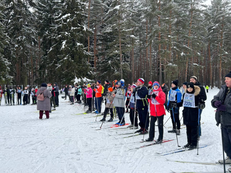 В парке «Харинка» состоялся спортивный праздник «Лыжня ДОСААФ - 2024».