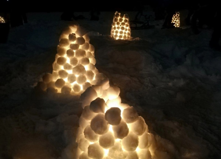 Ивановцев приглашают на праздник снежных фонарей.