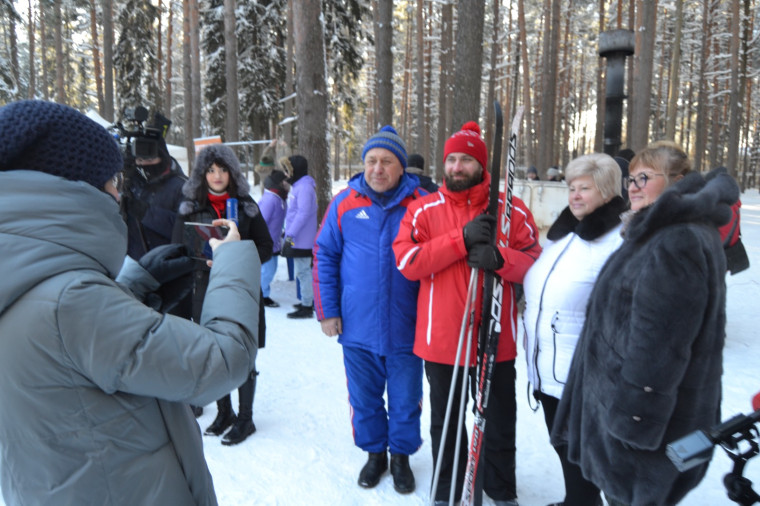 В областном центре прошла массовая лыжная гонка «Лыжня России – 2024».