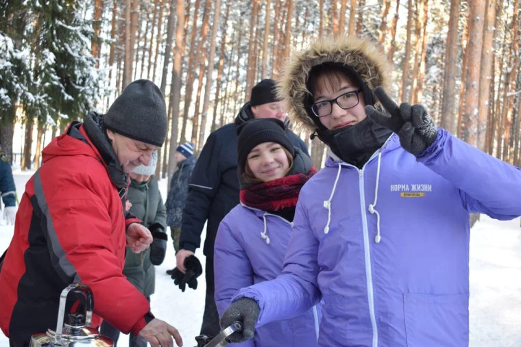 В областном центре прошла массовая лыжная гонка «Лыжня России – 2024».