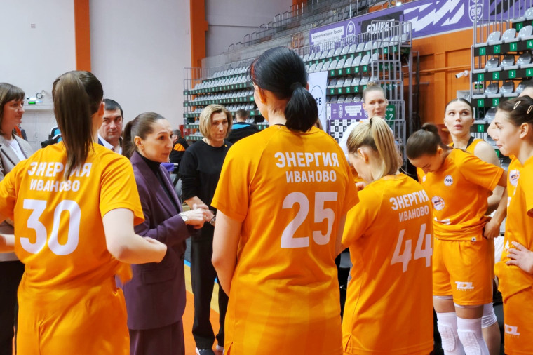 Команда «Энергия» начнет выступления во втором раунде чемпионата Суперлиги.