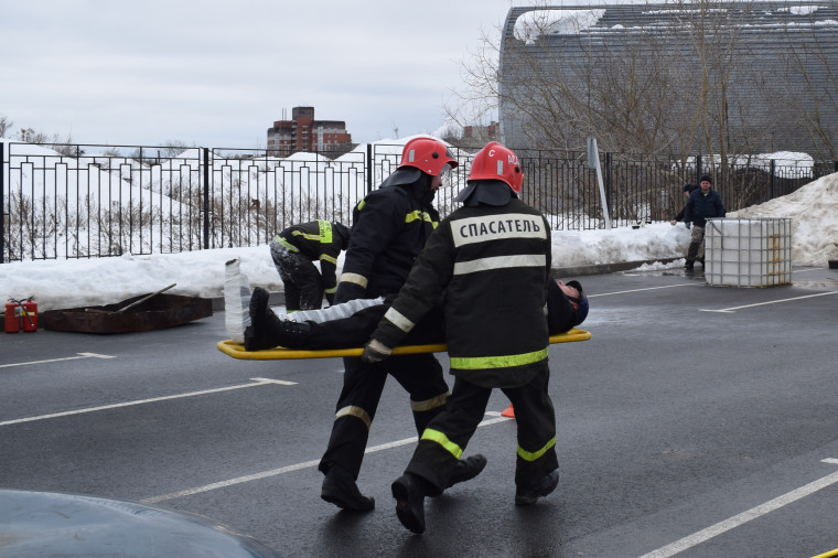 Ивановский аварийно-спасательный отряд стал одним из лучших в региональных соревнованиях.