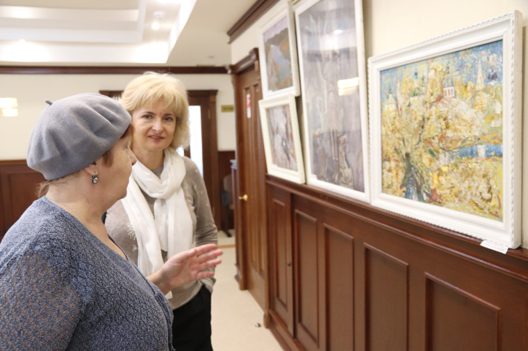 В Иванове открылась персональная выставка художника Владимира Котина «От Донбасса до Сахалина».