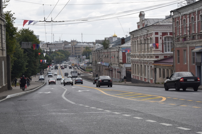 На проспектах Ленина и Шереметевский стало на треть больше парковочных мест.