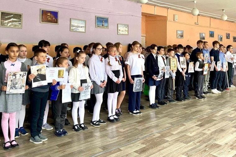 В ивановских школах проходят мероприятия в преддверии Дня Победы.