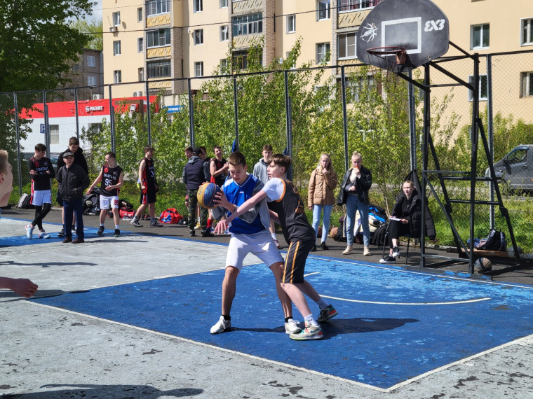 В Иванове прошел первый тур открытого Первенства Ивановской области по баскетболу 3x3.