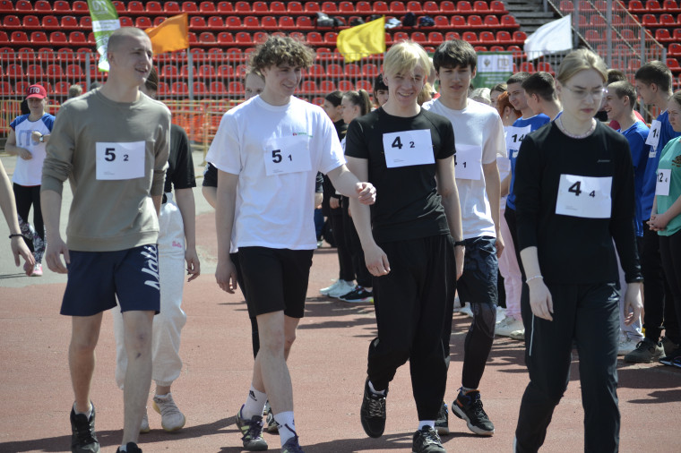 В областном центре состоялась традиционная Гонка ГТО «Время первых».