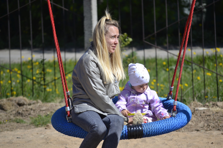 Завершился второй этап благоустройства дворовой площадки в ТОС «Радужный».