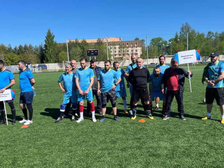 Ивановцы сыграли на турнире по футболу памяти героя.