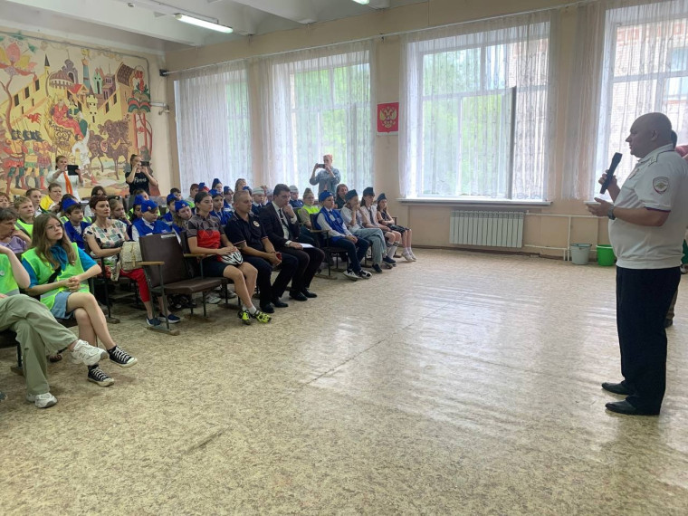 В Иванове прошёл городской слёт юных инспекторов движения.