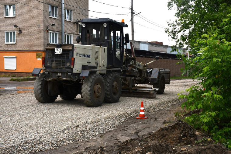 Начались работы по капитальному ремонту улицы Ярмарочная.
