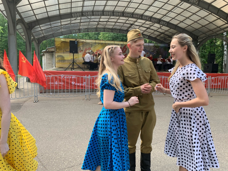 В парке им. В.Я. Степанова провели очередные «Большие семейные выходные».