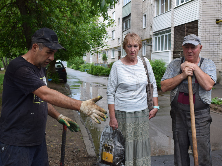 В Иванове продолжается ремонт дворов.