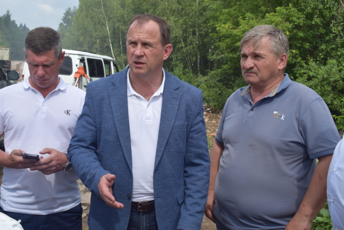 Александр Шаботинский создал штаб по ликвидации горения на полигоне ТБО «Залесье».