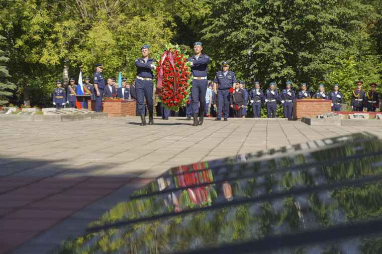 В областном центре почтили память погибших в годы Великой Отечественной войны.