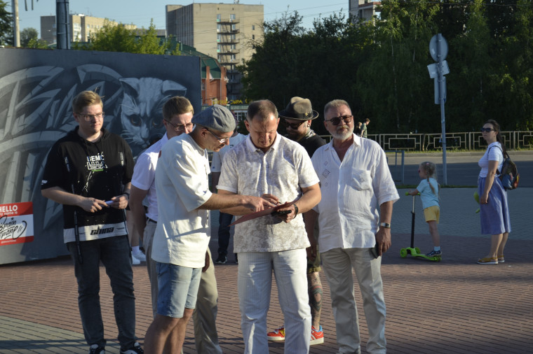 В областном центре состоялся стрит-арт фестиваль «Полотно».
