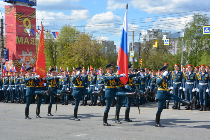 Торжественные мероприятия Дня Победы прошли в Иванове.