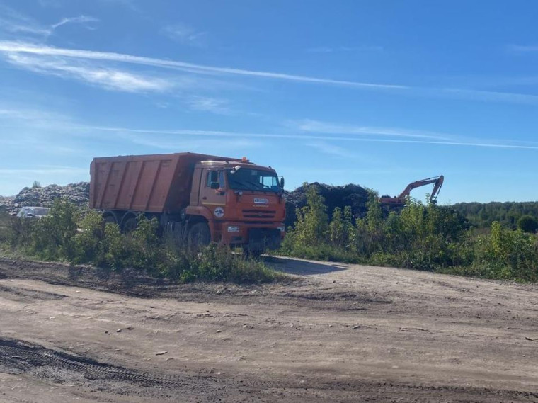 Непроизвольные выходы открытого огня на поверхность не фиксируются на полигоне «Залесье»  в течение нескольких недель.