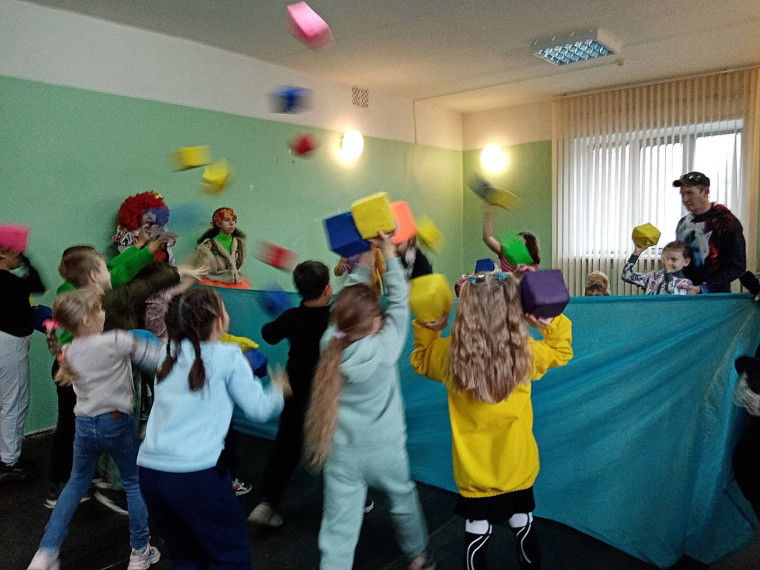 Детские праздники в ТОСах города.