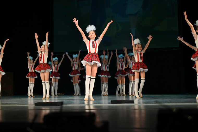 В ЦКиО прошел концерт спортивно-хореографического ансамбля «Грация».